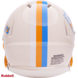 Los Angeles Chargers Helmet Riddell Replica Full Size Speed Style Retro Collection-1