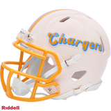 Los Angeles Chargers Helmet Riddell Replica Full Size Speed Style Retro Collection-2