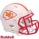 Kansas City Chiefs Helmet Riddell Replica Full Size Speed Style Retro Collection-0