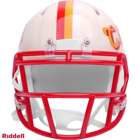 Kansas City Chiefs Helmet Riddell Replica Mini Speed Style Retro Collection-0