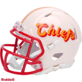 Kansas City Chiefs Helmet Riddell Replica Full Size Speed Style Retro Collection-3