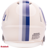 Indianapolis Colts Helmet Riddell Replica Full Size Speed Style Retro Collection-1