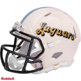 Jacksonville Jaguars Helmet Riddell Replica Full Size Speed Style Retro Collection-3