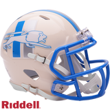 Detroit Lions Helmet Riddell Replica Full Size Speed Style Retro Collection-3