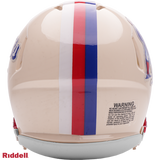 New England Patriots Helmet Riddell Replica Mini Speed Style Retro Collection-0