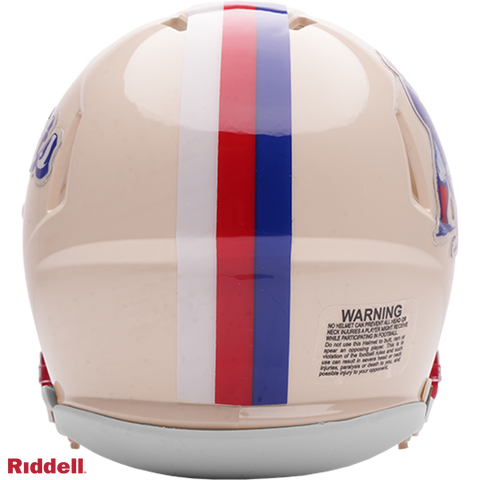 New England Patriots Helmet Riddell Replica Mini Speed Style Retro Collection-0