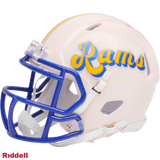 Los Angeles Rams Helmet Riddell Replica Mini Speed Style Retro Collection-1