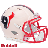 Houston Texans Helmet Riddell Replica Full Size Speed Style Retro Collection-1