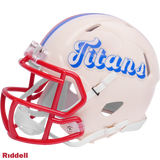 Tennessee Titans Helmet Riddell Replica Mini Speed Style Retro Collection-0