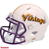 Minnesota Vikings Helmet Riddell Replica Mini Speed Style Retro Collection-0