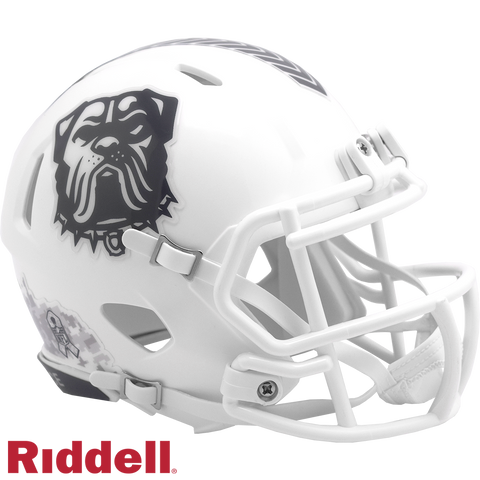 Cleveland Browns Helmet Riddell Replica Mini Speed Style Salute To Service 2024-0