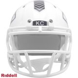 Kansas City Chiefs Helmet Riddell Replica Mini Speed Style Salute To Service 2024-1