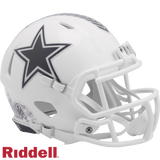 Dallas Cowboys Helmet Riddell Replica Mini Speed Style Salute To Service 2024-0