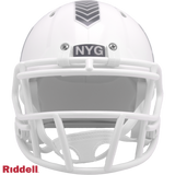 New York Giants Helmet Riddell Replica Mini Speed Style Salute To Service 2024-1
