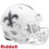 New Orleans Saints Helmet Riddell Replica Mini Speed Style Salute To Service 2024-0