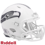 Seattle Seahawks Helmet Riddell Replica Mini Speed Style Salute To Service 2024-0