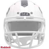 Seattle Seahawks Helmet Riddell Replica Mini Speed Style Salute To Service 2024-1