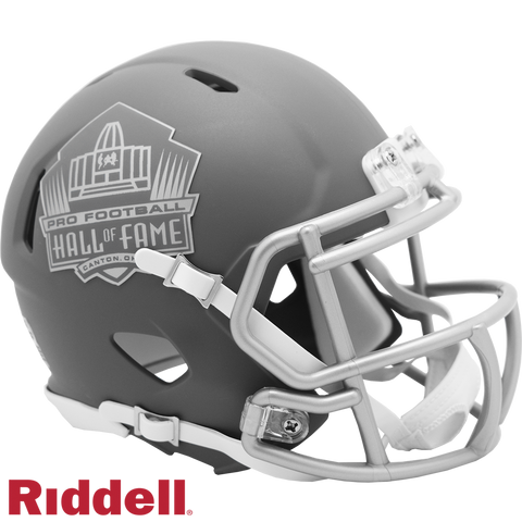 NFL Hall of Fame Helmet Riddell Replica Mini Speed Style Slate Alternate-0
