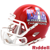 Kansas City Chiefs Helmet Riddell Replica Full Size Speed Style Super Bowl 58 Champs-0
