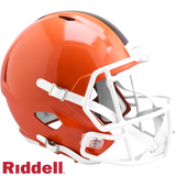 Cleveland Browns Helmet Riddell Replica Full Size Speed Style 2024-0