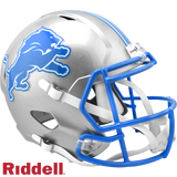 Detroit Lions Helmet Riddell Replica Full Size Speed Style 2024-0