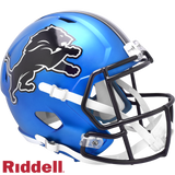 Detroit Lions Helmet Riddell Replica Full Size Speed Style On-Field Alternate 2024-0
