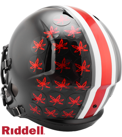 Ohio State Buckeyes Helmet Riddell Replica Full Size Speed Style Black Alternate-0