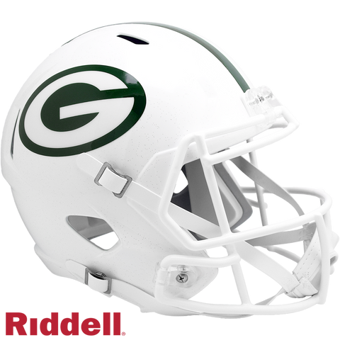 Green Bay Packers Helmet Riddell Replica Full Size Speed Style On-Field Alternate 2024 - Special Order-0