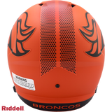 Denver Broncos Helmet Riddell Replica Full Size Speed Style Rave Alternate-1
