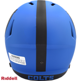 Indianapolis Colts Helmet Riddell Replica Full Size Speed Style Rave Alternate-1
