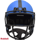New York Giants Helmet Riddell Replica Full Size Speed Style Rave Alternate-2