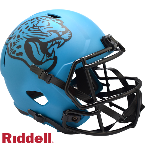 Jacksonville Jaguars Helmet Riddell Replica Full Size Speed Style Rave Alternate-0