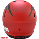New England Patriots Helmet Riddell Replica Full Size Speed Style Rave Alternate-1