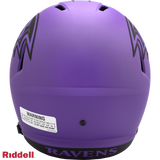Baltimore Ravens Helmet Riddell Replica Full Size Speed Style Rave Alternate-1