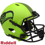 Seattle Seahawks Helmet Riddell Replica Full Size Speed Style Rave Alternate-0