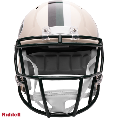 New York Jets Helmet Riddell Replica Full Size Speed Style Retro Collection-0
