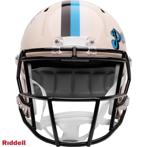 Carolina Panthers Helmet Riddell Replica Full Size Speed Style Retro Collection-0