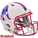New England Patriots Helmet Riddell Replica Full Size Speed Style Retro Collection-3