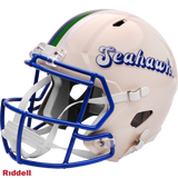 Seattle Seahawks Helmet Riddell Replica Full Size Speed Style Retro Collection-3