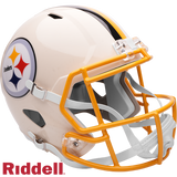 Pittsburgh Steelers Helmet Riddell Replica Full Size Speed Style Retro Collection-3