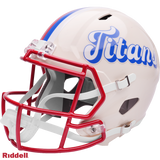 Tennessee Titans Helmet Riddell Replica Full Size Speed Style Retro Collection-2