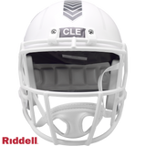 Cleveland Browns Helmet Riddell Replica Full Size Speed Style Salute To Service 2024-1