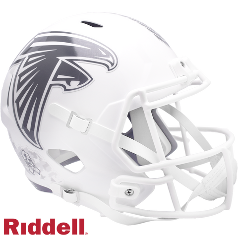 Atlanta Falcons Helmet Riddell Replica Full Size Speed Style Salute To Service 2024-0