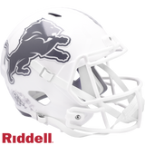 Detroit Lions Helmet Riddell Replica Full Size Speed Style Salute To Service 2024-0