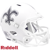 New Orleans Saints Helmet Riddell Replica Full Size Speed Style Salute To Service 2024-0