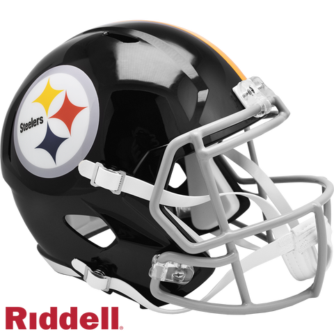 Pittsburgh Steelers Helmet Riddell Replica Full Size Speed Style 1963-1976 T/B-0