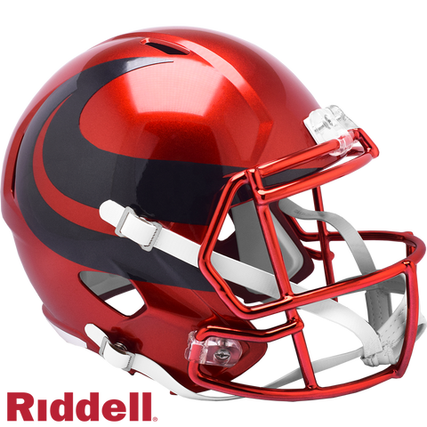 Houston Texans Helmet Riddell Replica Full Size Speed Style On-Field Alternate 2024 #1 - Special Order-0