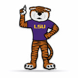 LSU Tigers Pennant Shape Cut Mascot Design-0