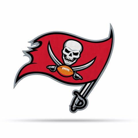 Tampa Bay Buccaneers Pennant Shape Cut Logo Design-0