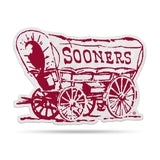 Oklahoma Sooners Pennant Shape Cut Mascot Design-0